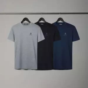 블랙야크 3 pack 공용 라운드 트리플 반팔티MM