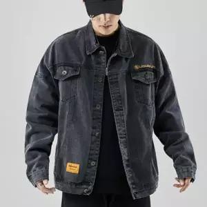 [모로엠] 남성 데님 블랙 블루 자켓 DMG-JUA-QOH02714312