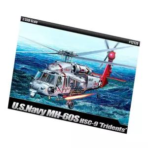 다모음집 아카데미 U.S.NAVY MH-60S HSC-9 트라이던츠 키덜트 프라모델만들기 피규어