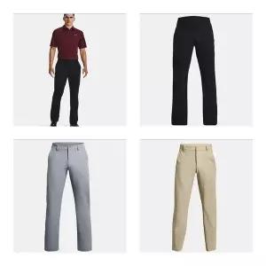 언더아머 UNDERARMOUR 1374606 블랙,그레이,베이지 3컬러 UA 매치플레이 테이퍼드 남성 팬츠 골프 긴바지 5