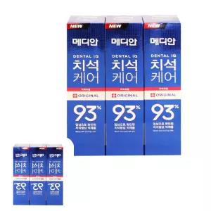 치석케어 메디안치약 콜게이트 좋은 순한 3개입 120g