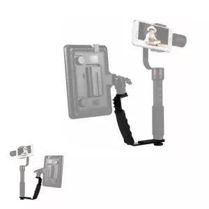 제이커 마운트 액션캠 카메라 짐벌 브라켓 핸들 그립 L 홀더 LED 콜드슈 라이트 DSLR