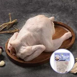 [셀러허브]두메산골 닭백숙 재료 (냉장 토종닭 1.3kg내외+7가지 부재료 100g) (S50807425)