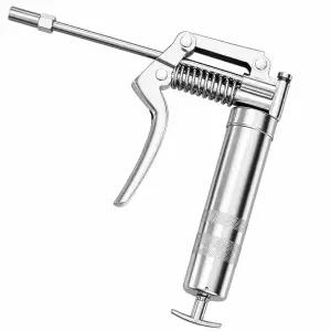 수동식 미니 그리스건 120cc 단손 윤활유 주입기
