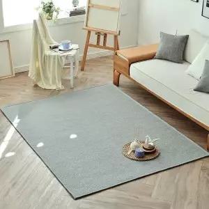 [인테리어가구][르헤브] 워셔블 베이직 쿨 시어서커 여름 카페트 (100x150) (S50777397)