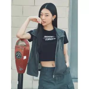 에잇세컨즈 나일론 후드 베스트 애쉬 164739FY14 4272412