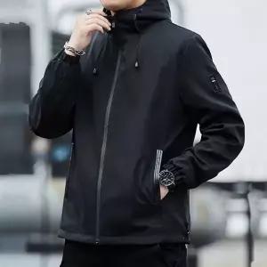 [모로엠] 남성 간절기 방수 후디형 블루종 점퍼 ON-JUA-QWFHI8R8