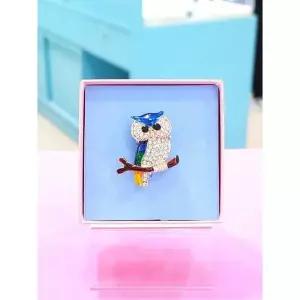 로뎀 세이브존05 cute 부엉이 브로치 12 RDE21100162