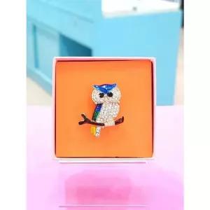 로뎀 세이브존05 cute 부엉이 브로치 12 RDD21100162