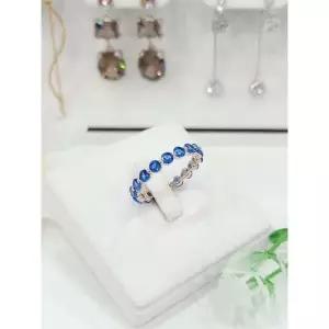 로뎀 세이브존05 Sweet 블루 사파이어 패션 반지2 RD22020093