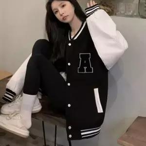 패션 1컬러 여성 야구점퍼 C5932
