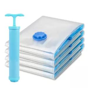 진공 보관팩 80x100cm 의류 압축 정리 옷장 여행 이불
