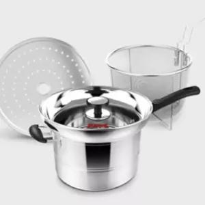 키친아트 찜 냄비 국수 채반 찜판 찜기 18cm 찜솥 FA89B