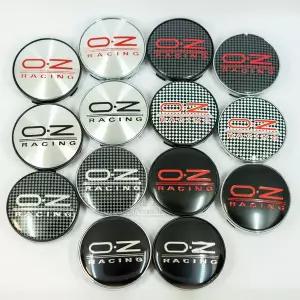 자동차휠캡 4PCS 묶음당 14 색상 60MM OZ 레이싱카 바뀌 센터 허브 캡 차량 상징 배지 로고 바퀴 라벨 자동