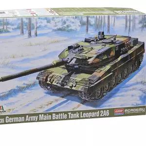 아카데미과학 독일 레오파트 2A6 프라모델 피규어 밀리터리조립장난감 밀리터리장난감 2BF65