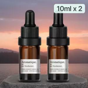 방향제 오일-10ml x 2개 차량용 리필 디퓨저