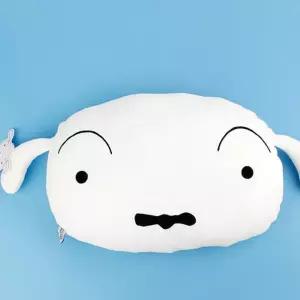 봉제 모찌모찌얼굴쿠션 흰둥이 50x30cm 강아지 일반쿠션 어린이날 뽑기인형 데코 애착 55228