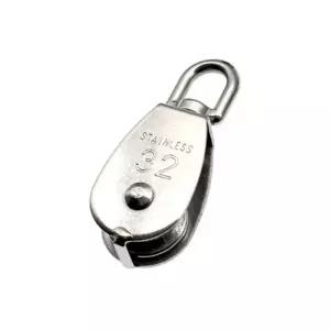( )스텐 서스 32mm 도르레 로프 와이어 미니