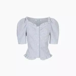 에고이스트 BLUE LABEL 러블리 셔링 볼륨 블라우스 ES2OBL06 1168603