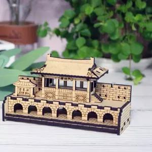 화홍문 건축 건물 나무 조립 모형 DIY 만들기 DA41B