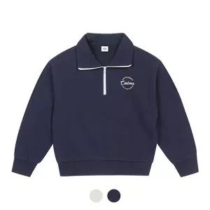 [탑텐키즈] 여아 하프넥 집업 맨투맨_MKD1TR2201