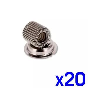 스프링 방식 금속재질 부착형 펜홀더 x20개 펜꽂이 다이어리데코 감성문구 문구용품 DD77B