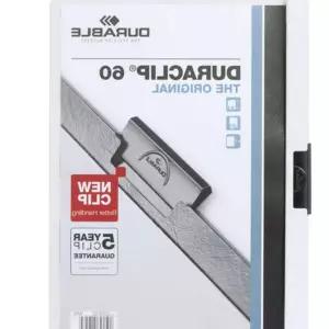 클립화일 2209 백색 60매 DURABLE 바인더 시스템화일 포켓홀더 CD85B