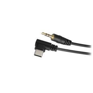 S10 원격 셔터 릴리즈 케이블 연결 코드 2.5mm to USB-C 소니 호환 ZV-E1 A6700 A7C II V용
