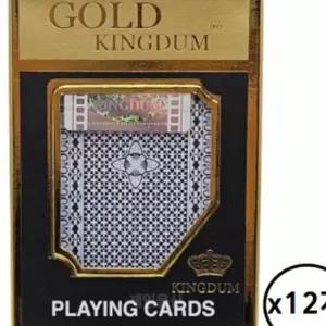 DY 골드킹덤 트럼프 카드 포커세트 플라스틱 12개 유아컵 게임소품 고급재질 2D96D