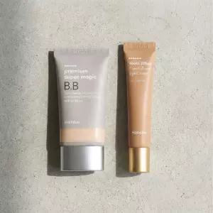 한스킨 프리미엄 수퍼매직 비비크림 SPF35 45g+비피다 아이크림15ml 세트