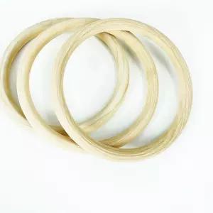 내추럴 나무 고리 링 우드링 18cm 마크라메 재료 부자재 플랜트행잉 7BC95