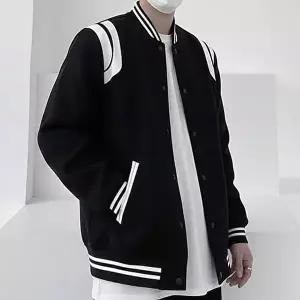 [모로엠]남성 컬러블록 바시티 데일리 야구점퍼 ON-JUA-QWFOOAI2