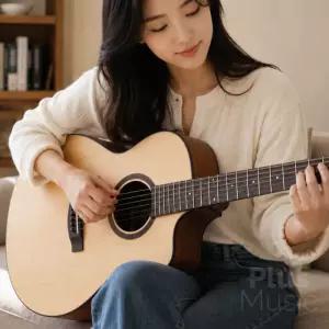 고퍼우드 i160CE slim /콘서트바디 컷어웨이 EQ장착 입문용 통기타