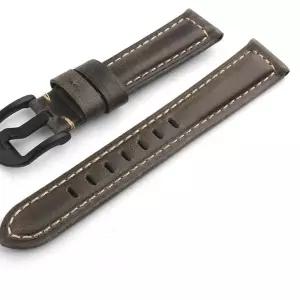 YLZ1LBK-22mm 빈티지 가죽 손목시계 스트랩 끈 밴드 시계줄 서브마리너 포르투기저 E2966