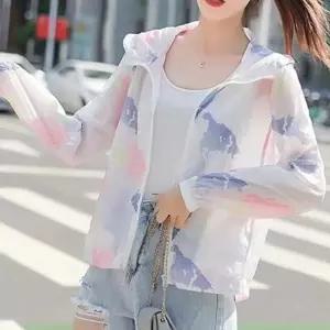여성 자외선 차단 나들이 외출 패션 얇은 후드 집업 점퍼 7FD4C