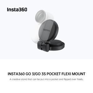 인스타360 GO 3S 포켓 플렉시 마운트 마그네틱 스티키 베이스 360도 회전 볼 헤드 인스타 3   액세서리