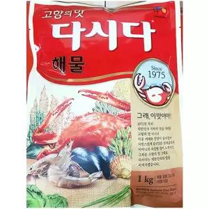 백설 해물다시다 1kg 10개 업소용