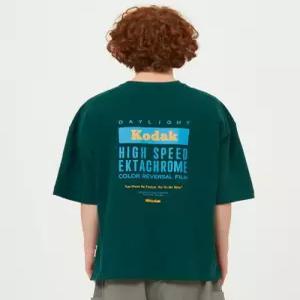 [정품] 코닥 KODAK 에센셜 빅그래픽 반팔티셔츠 GREEN K5223ERS24GRN