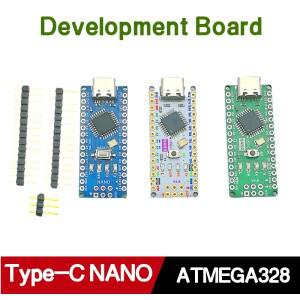 나노개발 보드(Arduino Nano 3.0과 호환 가능) Type-C 보드 CH340 ATMEGA328PB 칩