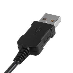 캐논 호환 카메라 전원 어댑터 CA-110E용 1.5m USB 충전 케이블