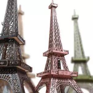 3D나무입체퍼즐 Eiffel Tower 에펠탑 Normal -블랙 프라모델 모형 DEC63