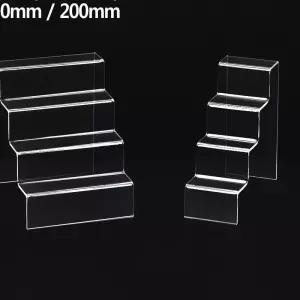 4단 계단식 아크릴 진열대 50mm 디피용진열 화장소품 33BFC