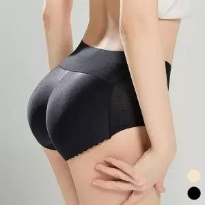 [셀러허브]여성 헴라인 고정 패드 스판 볼륨업 통기성 예쁜 라인 힙업 팬티 (S51052580)