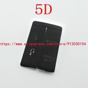캐논 EOS 5D 디지털 카메라 수리 부품 USB HDMI 호환 DC 입력 비디오 출력 고무 문 하단 커버 Mark I용