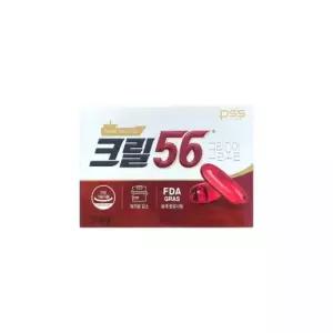 크릴56 크릴오일 1000mg x 30캡슐 x 1개월