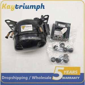 12V 24V DC 자동차 냉동 공기 압축기 냉장고 해양 태양열 QDZY60D R600A