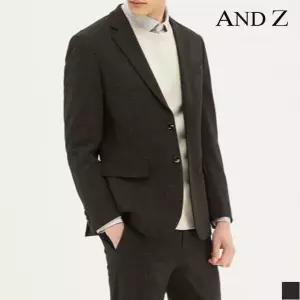 [지오지아][앤드지] 글랜체크 그레이 캐주얼 자켓 (BZB1KG1151)