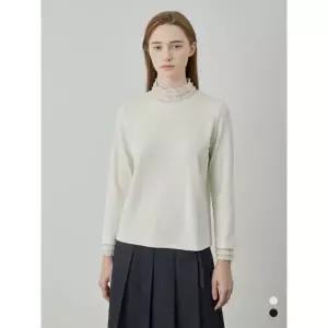올리비아로렌 sh06 레이스패치티셔츠  VOBAL5S1111