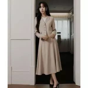 올리비아로렌 sh06 셋업 플레어 스커트  VOCGK5M3231