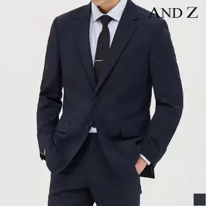 [지오지아][앤드지] 네이비 투톤 크레이프 쿨맥스  정장자켓 (BZA2SB1202)